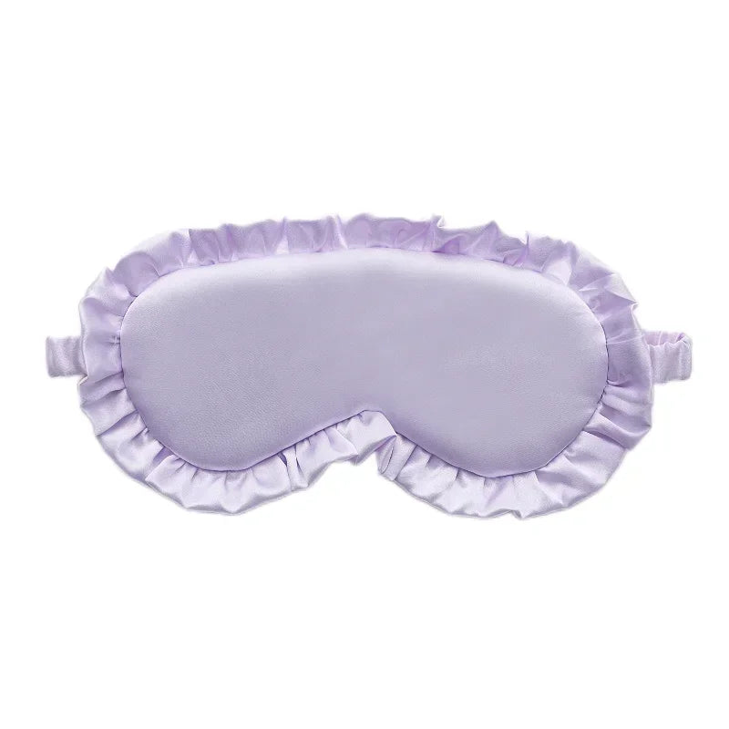 Masque de Nuit Satiné à Volants