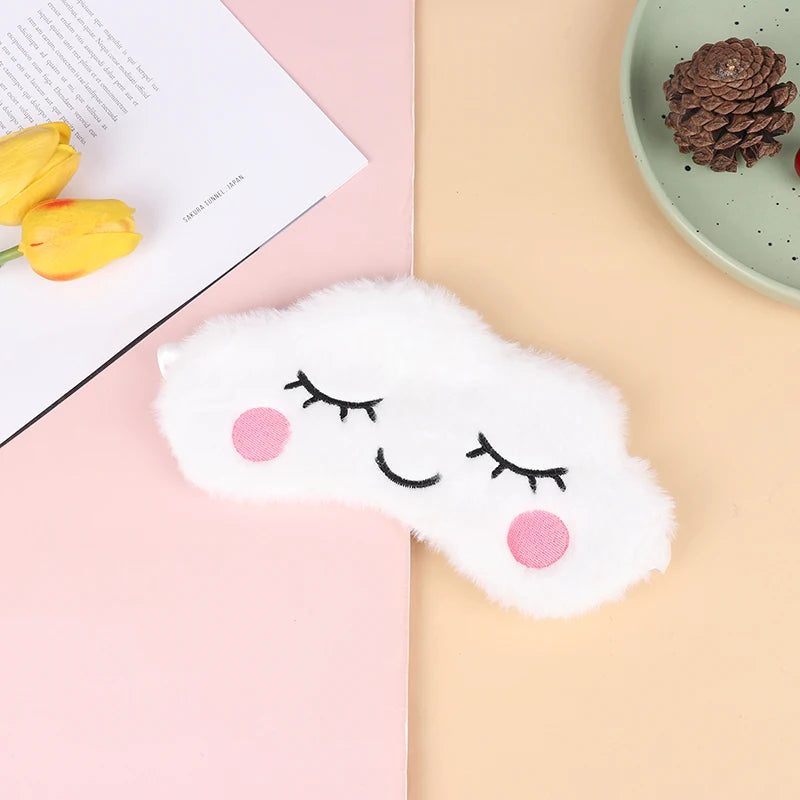 Masque de Nuit Peluche Animaux