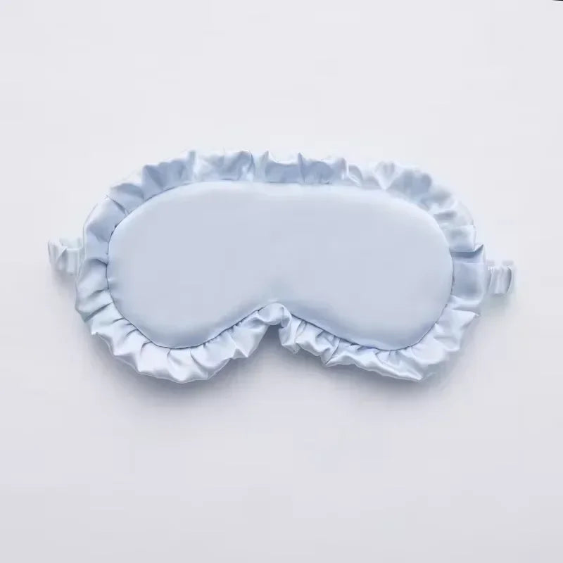 Masque de Nuit Satiné à Volants