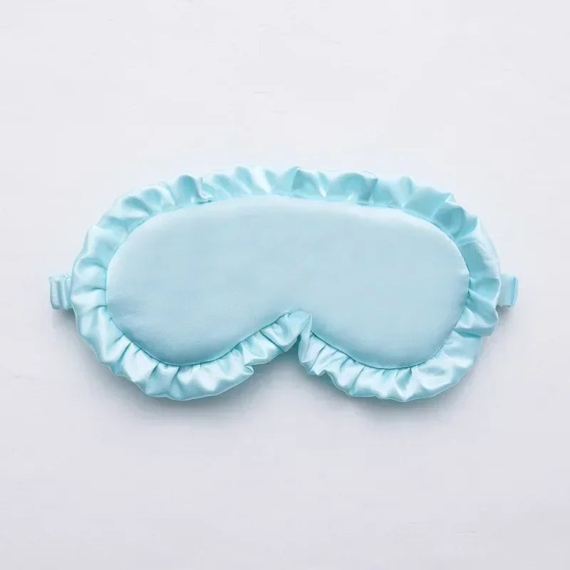 Masque de Nuit Satiné à Volants