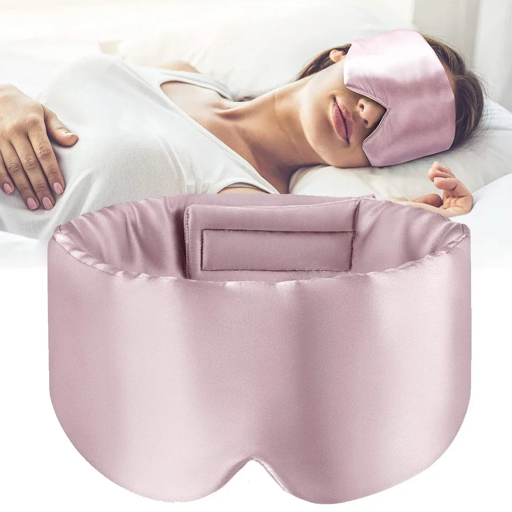 Masque de Nuit en Soie de Mûrier