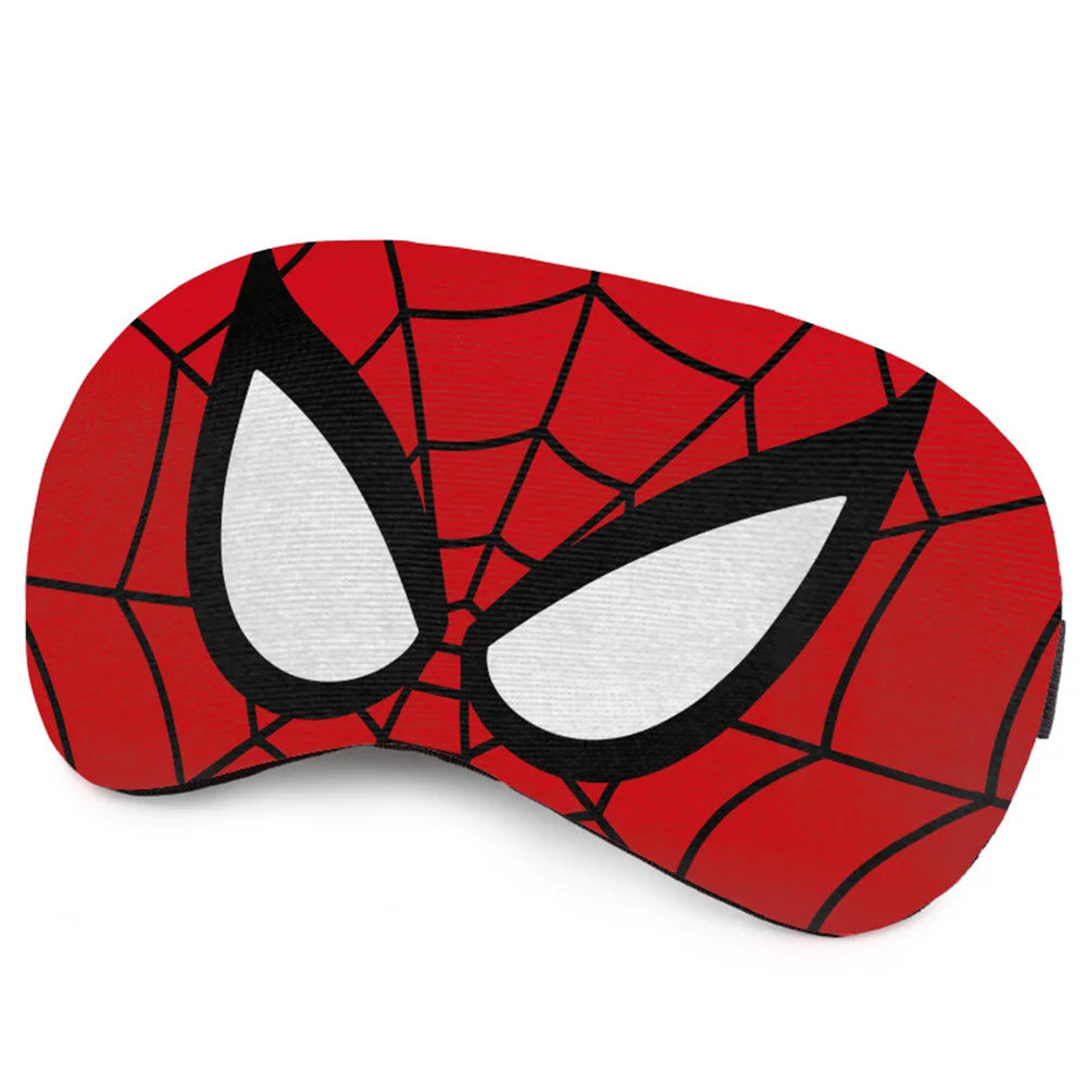 Masque de nuit rouge pour enfant avec design inspiré de Spiderman, confortable et ludique