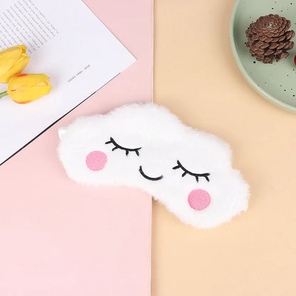 Masque de Nuit Peluche Animaux