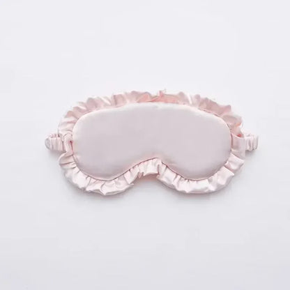 Masque de Nuit Satiné à Volants